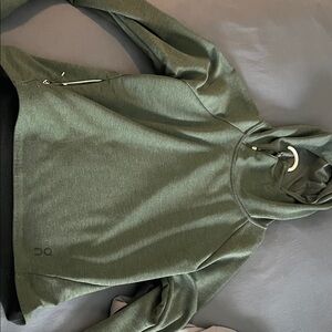 On Running Dark Green Hoodie